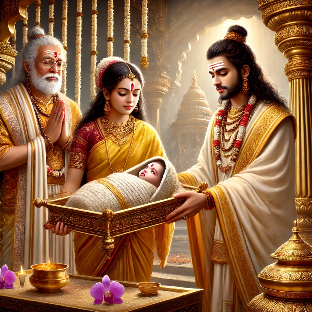 Kaliyugada Kalpataru Sri Vyasa Raja Yati Sarvabhouma The Offering of the Son